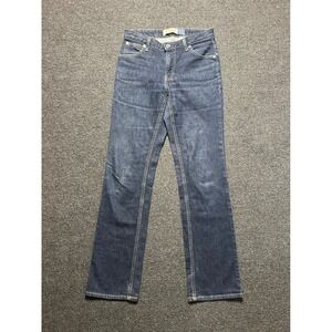 Vintage Gap Mid Rise Bootcut Blue Jeans Dark Wash Womens 2x30 Stretch Denim USA